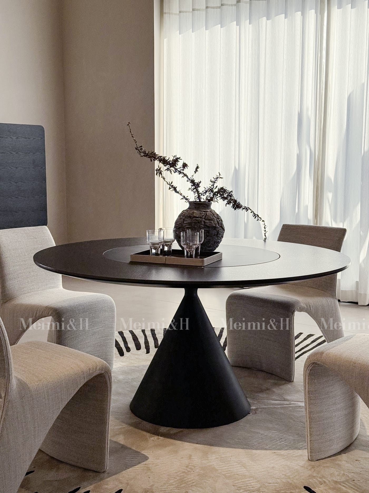 Hourglass Dining Table