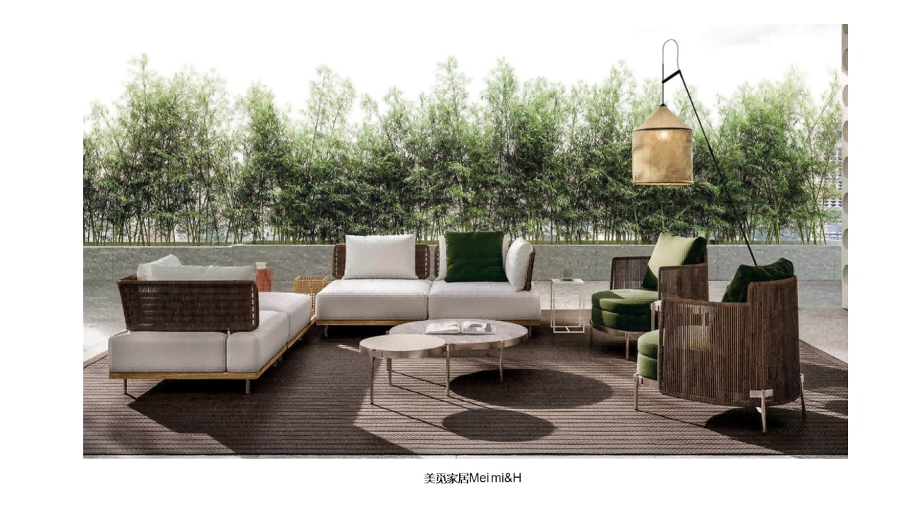 Terrace Conversation Set Front view